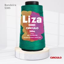 Linha Liza Grossa Circulo 500mt COR Verde Bandeira (500m) Linha Liza Grossa Circulo 500mt COR Verde Bandeira (500m)