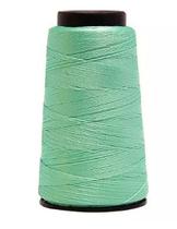 Linha liza grossa cor 2676 verde candy