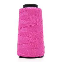 Linha liza grossa cor 6183 rosa choque