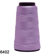 Linha liza grossa cor 6402 lírio lilás