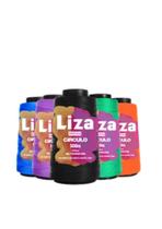 Linha liza grossa cores