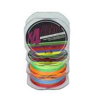Linha lumis super braid multifilamento 4x multicolor 150m