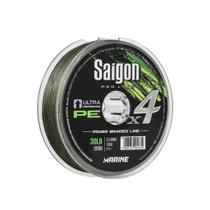 Linha marine sports saigon ultra pe 4x verde 0.15m 15lbs 100mts Linha marine sports saigon ultra pe 4x verde 0.15m 15lbs 100mts