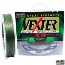 Linha Marine Sports Vexter X8 Multifilamento 30 LB - 0,25mm 8 fios - 300m