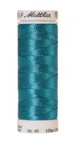 Linha metálica 40wt turquesa 110 jardas para bordado Linha metálica 40wt turquesa 110 jardas para bordado