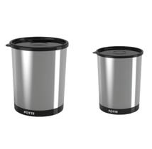 Linha Metallic Conjunto Potte 2 Itens 1200ml e 2100ml Resistente e Durável Tampa 100% Livre de BPA