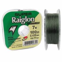 Linha Mono Raiglon 0,500mm 52lbs/23,8kg Branca - 100 Metros Linha Mono Raiglon 0,500mm 52lbs/23,8kg Branca - 100 Metros