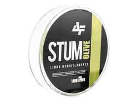 Linha Monofilamento Albatroz Stum 0,14mm 4,1lb/1,8kg - 100 Metros