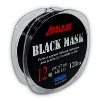 Linha Monofilamento Applaud Black Mask Preta 120M