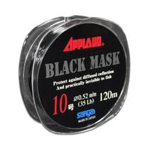 Linha Monofilamento Applaud Black Mask Preta 120M