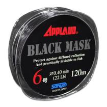 Linha Monofilamento Applaud Black Mask Preta 120M