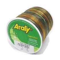 Linha Monofilamento Araty Superflex 1/4 LB MultColor Mazzaferro 1740mts - 0,25mm