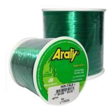 Linha Monofilamento Araty Superflex 1/4 LB Verde Mazzaferro 930mts - 0,35mm