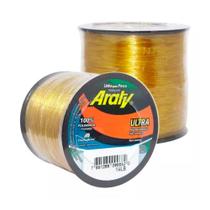 Linha Monofilamento Araty Ultra 1/4 Lb Mazzaferro Ouro 0,40mm - 790 mts Linha Monofilamento Araty Ultra 1/4 Lb Mazzaferro Ouro 0,40mm - 790 mts