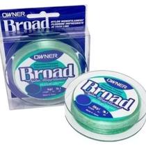 Linha Monofilamento Broad Owner Nylon 300m 0,33mm Verde