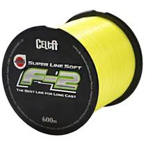 Linha Monofilamento Celta F-2 Soft 1.5 12lb Yellow (0.205mm-600m) Linha Monofilamento Celta F-2 Soft 1.5 12lb Yellow (0.205mm-600m)
