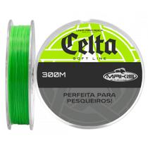 Linha Monofilamento Celta Soft Line Verde 300m Makis