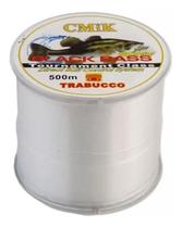 Linha Monofilamento CMIK Black Bass 500 Metros - Várias Espessuras e Cores