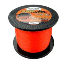 Linha Monofilamento Crown Pro Tamba Soft Orange 0,40mm 32lb/14,6kg - 600 Metros