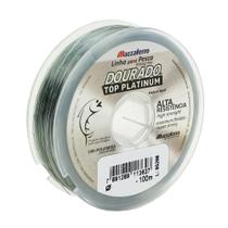 Linha Monofilamento Dourado Top Platinum 100mts - Mazzaferro 0,40mm Prateado Linha Monofilamento Dourado Top Platinum 100mts - Mazzaferro 0,40mm Prateado