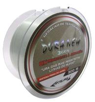 Linha Monofilamento Dura New Soft 0,33mm 300m Amarela Azul Green