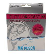 Linha Monofilamento Elite Long Cast Rosa 300m 0,30 Linha Monofilamento Elite Long Cast Rosa 300m 0,30