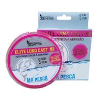 Linha Monofilamento Elite Long Cast Rosa 300m 0,33 Linha Monofilamento Elite Long Cast Rosa 300m 0,33