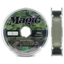 Linha Monofilamento Magic Camou 0,25mm 9,8lbs/4,4kg - 100 Metros