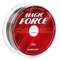 Linha Monofilamento Magic Force 100mts Marrom - Maruri 0,37mm Linha Monofilamento Magic Force 100mts Marrom - Maruri 0,37mm