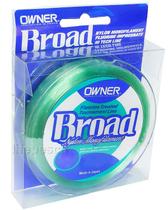 Linha Monofilamento Owner Broad 0,16mm 6lb/2,7kg - 300 Metros