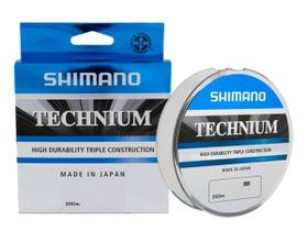Linha Monofilamento Shimano Technium 0,22mm 11lb/5,0kg - 200 Metros Linha Monofilamento Shimano Technium 0,22mm 11lb/5,0kg - 200 Metros