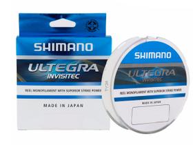 Linha Monofilamento Shimano Ultegra Invisitec 0,28mm 17,80lb/8,10kg - 150 Metros Linha Monofilamento Shimano Ultegra Invisitec 0,28mm 17,80lb/8,10kg - 150 Metros