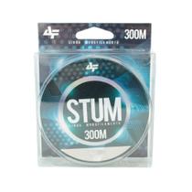 Linha Monofilamento Stum Invisible Gray 300m - Albatroz Linha Monofilamento Stum Invisible Gray 300m - Albatroz