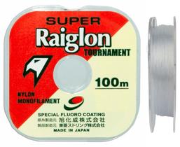 Linha Monofilamento Super Raiglon 0,310mm 22,4lbs/10,16kg - 100 Metros