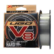 Linha Monofilamento UGO V8 Hard 0,235mm 8Lbs 100m - X-BRAID