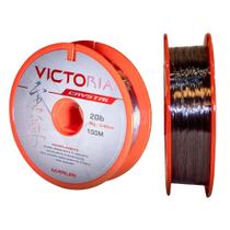 Linha Monofilamento Victoria Cristal 100m 0,37mm 16,5lbs Chumbo - Maruri