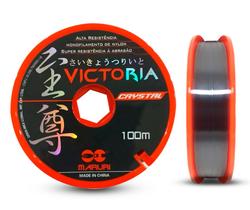 Linha Monofilamento Victoria Crystal Maruri 1,00mm 97lbs/44kg - 80 Metros