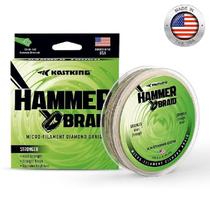 Linha multi kastking hammer braid 4x 137m green camo