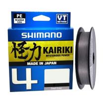 Linha Multi Shimano Kairiki 4X 300m - Cinza