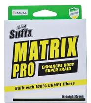 Linha Multi Sufix Matrix Pro 200lb -0,60mm- 250m VERDE Linha Multi Sufix Matrix Pro 200lb -0,60mm- 250m VERDE