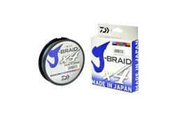 Linha Multifil. Multicolor Daiwa J Braid X4 0,36Mm 65Lb 300M