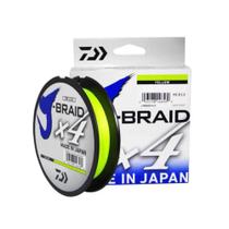 Linha Multifilamento 20LB 135M 0,21mm J-Braid Yellow Daiwa