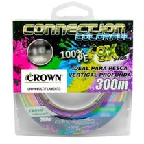 Linha Multifilamento 9X Connection Colorful 0.23Mm 30Lb 300M