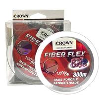 Linha Multifilamento Crown Fiber Flex 8x (300m) Linha Multifilamento Crown Fiber Flex 8x (300m)