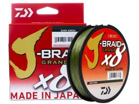 Linha Multifilamento Daiwa J-Braid Grand 8x (270 Metros) - Várias Bitolas