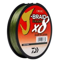 Linha Multifilamento Daiwa J-Braid Grand X8 135M Dark Green