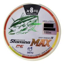 Linha multifilamento deyu stamina max 8x 150m