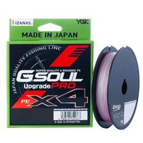Linha Multifilamento G-Soul Upgrade Pro X4 0,33MM 50LB 150M