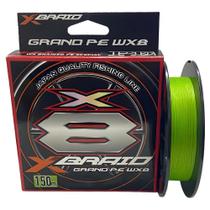 Linha Multifilamento Grand PE WX8 0,24mm 35Lbs 150m - X-BRAID