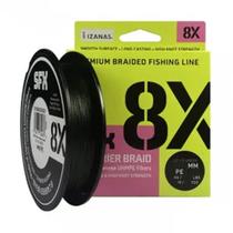 Linha Multifilamento Izanas SFX 8X 0,148mm 17lb 7,7kg 135 metros PE 0.8